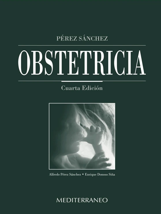 Portada de Pérez Sánchez. Obstetricia. 4.ª edición